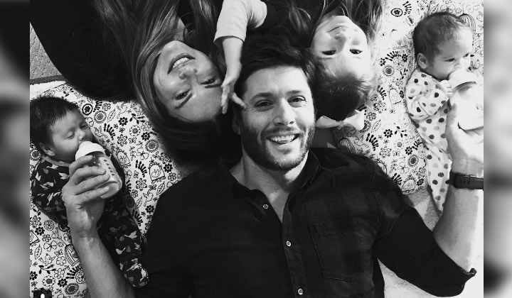 DAYS' Jensen Ackles and OLTL's Danneel Harris introduce their twins